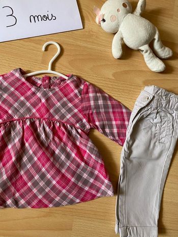 Ensemble Tape À l’Oeil - 3 mois