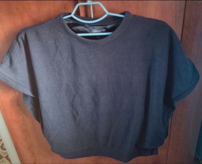 Poncho bleu marine polaire mixte 46/48