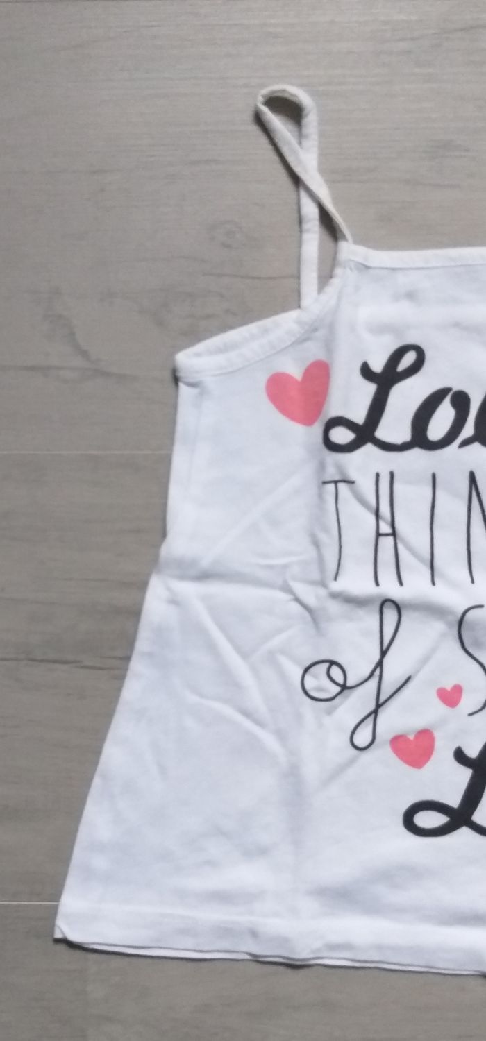 Débardeur fille 3 ans