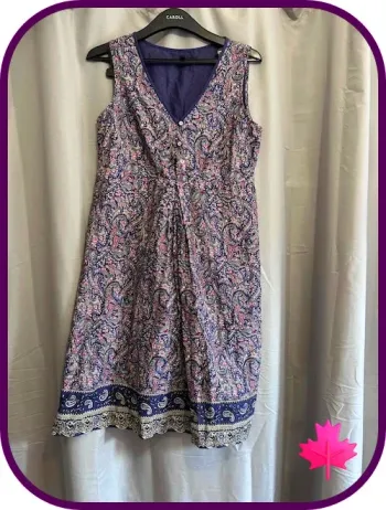 Robe d'été fleurie Cortefiel - Taille S