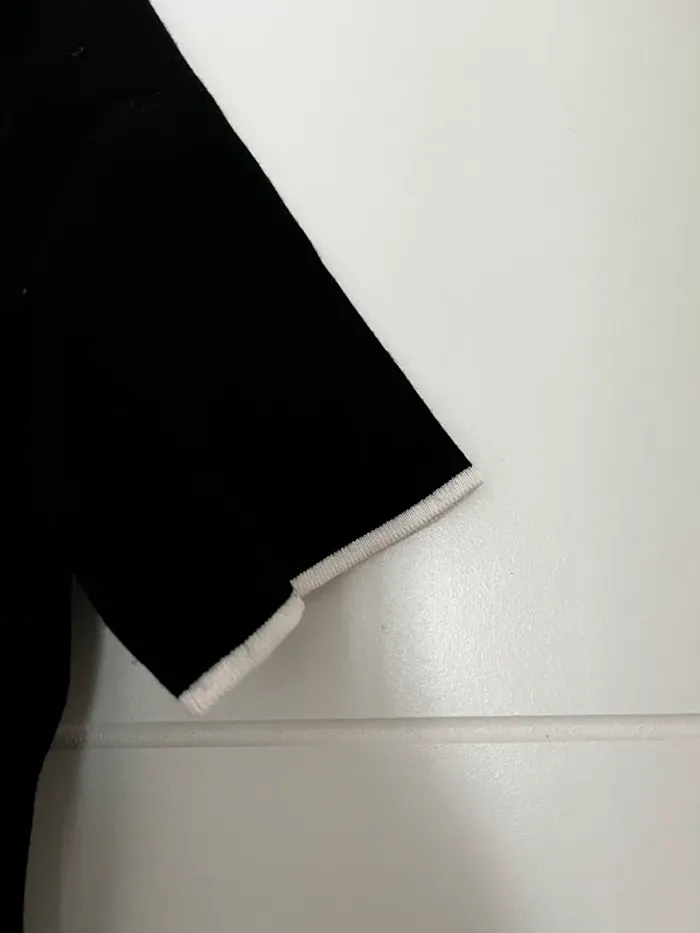 t-shirt zara noir - photo numéro 2