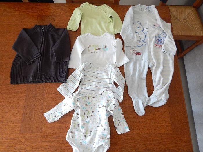 Lot vêtements garçon 12 mois 18 articles
