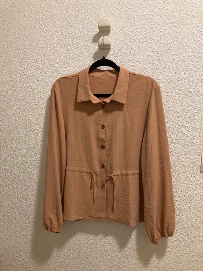 Chemise beige