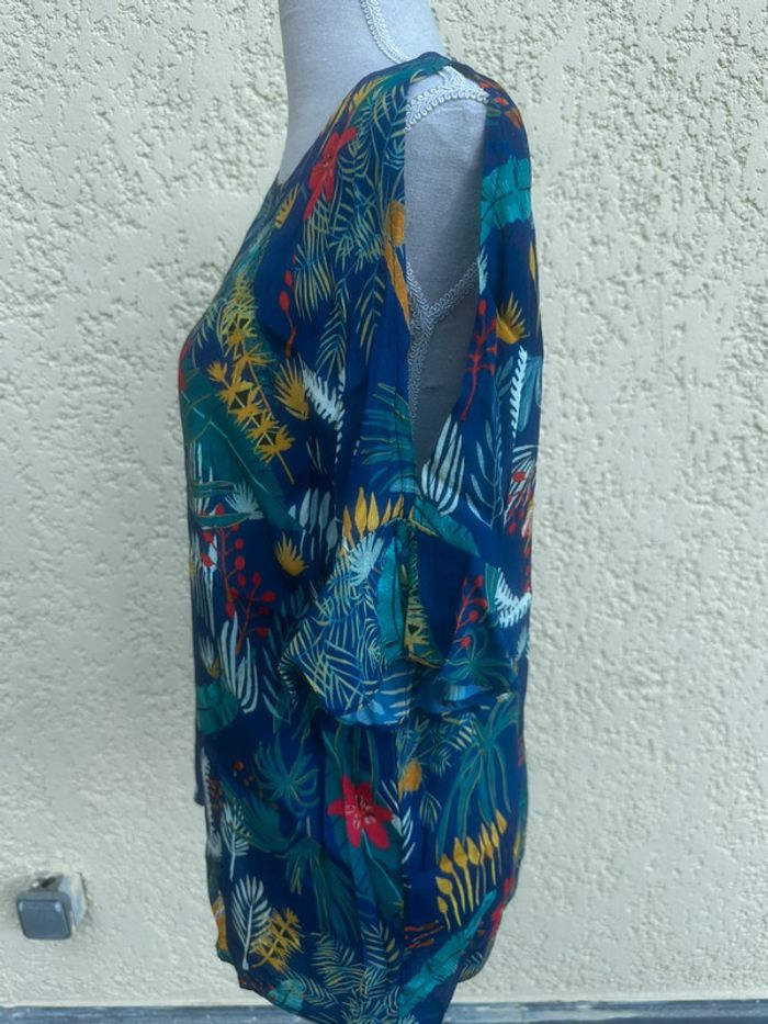 🌸 Blouse à fleurs style marin – Burton – Neuve 🌸 - photo numéro 6