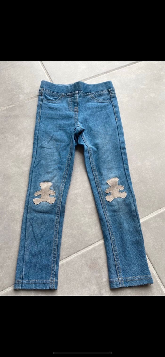 Jean / Jegging Kiabi 4 ans - photo numéro 2