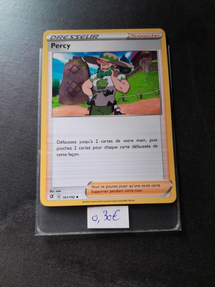 Carte Pokémon Percy 161/192