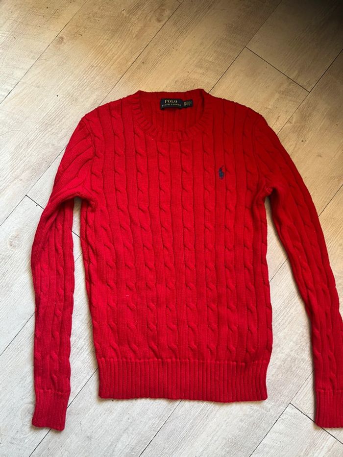 Pull torsadé Ralph Lauren vintage