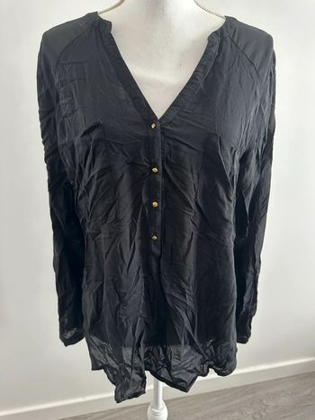 Blouse noire et dorée Pimkie T40