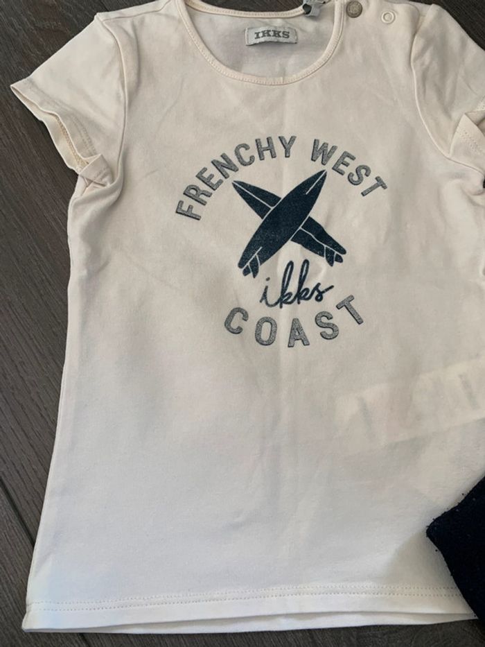 Ensemble robe et tee shirt ikks 2 ans - photo numéro 2
