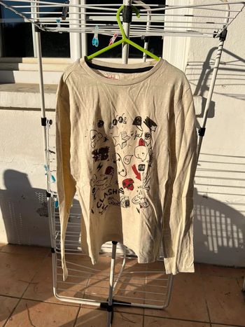 T shirt manches longues DPAM 10 ans