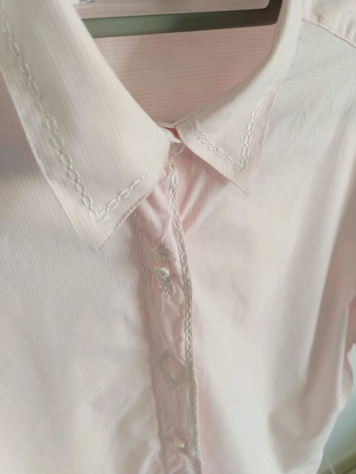 Antonelle chemise rose 40 - photo numéro 4