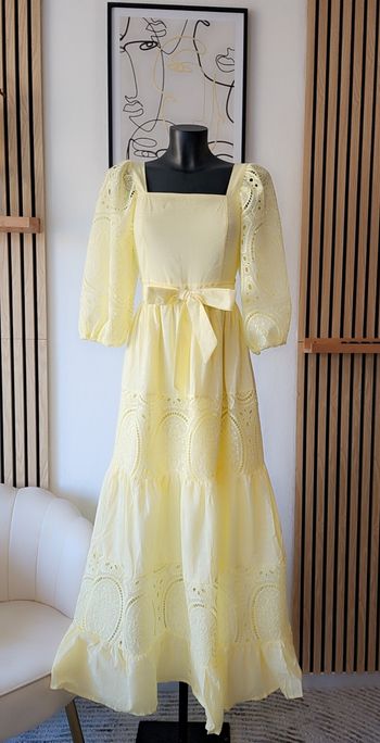 Robe longue bohème chic 