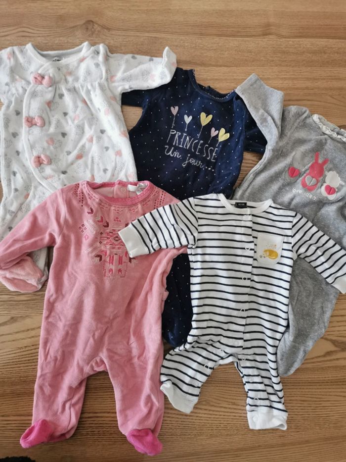 Lot de 5 pyjama 3 mois