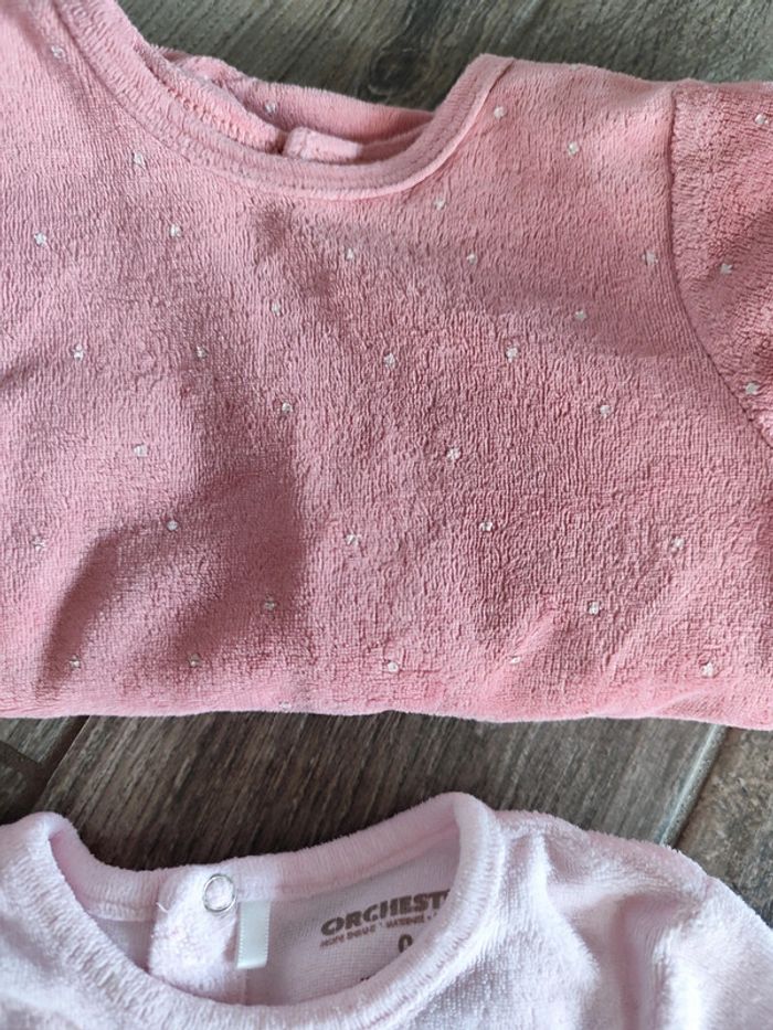 Magnifique Lot de 3 pyjamas velours 🤟 - photo numéro 2