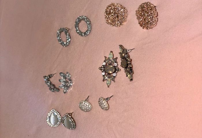 Lot de 6 paires de boucles d’oreilles bijou Brigitte - photo numéro 8