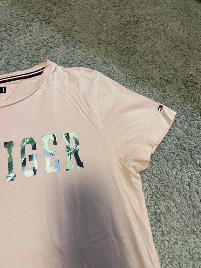 T shirt homme coton rose Tommy Hilfiger - photo numéro 5