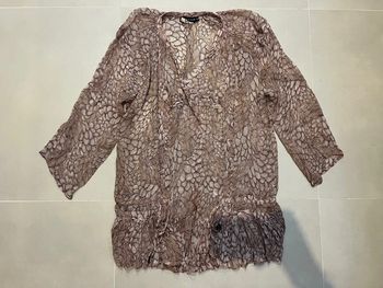 Blouse soie bohème