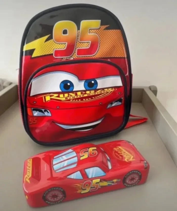 Cars sac à dos et trousse école - photo numéro 2