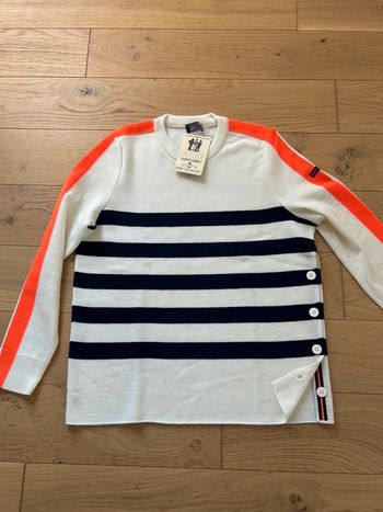 Pull laine Saint James modèle Chausey Neuf taille 40 made in France