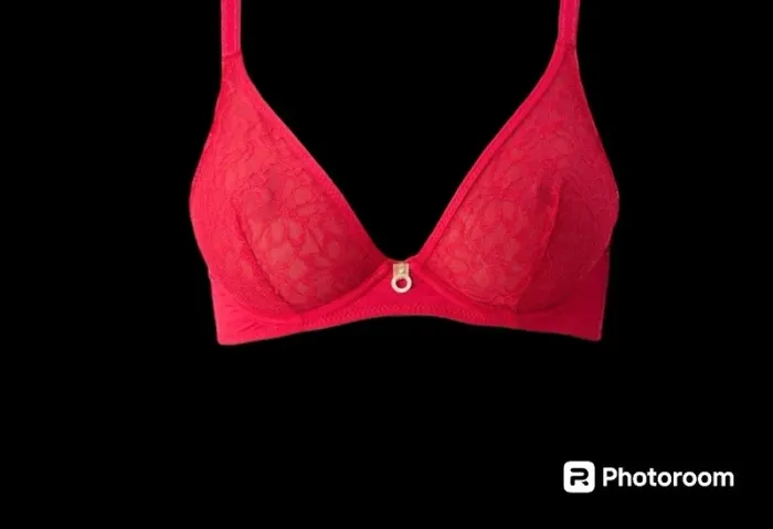 Soutien gorge triangle framboise 💗