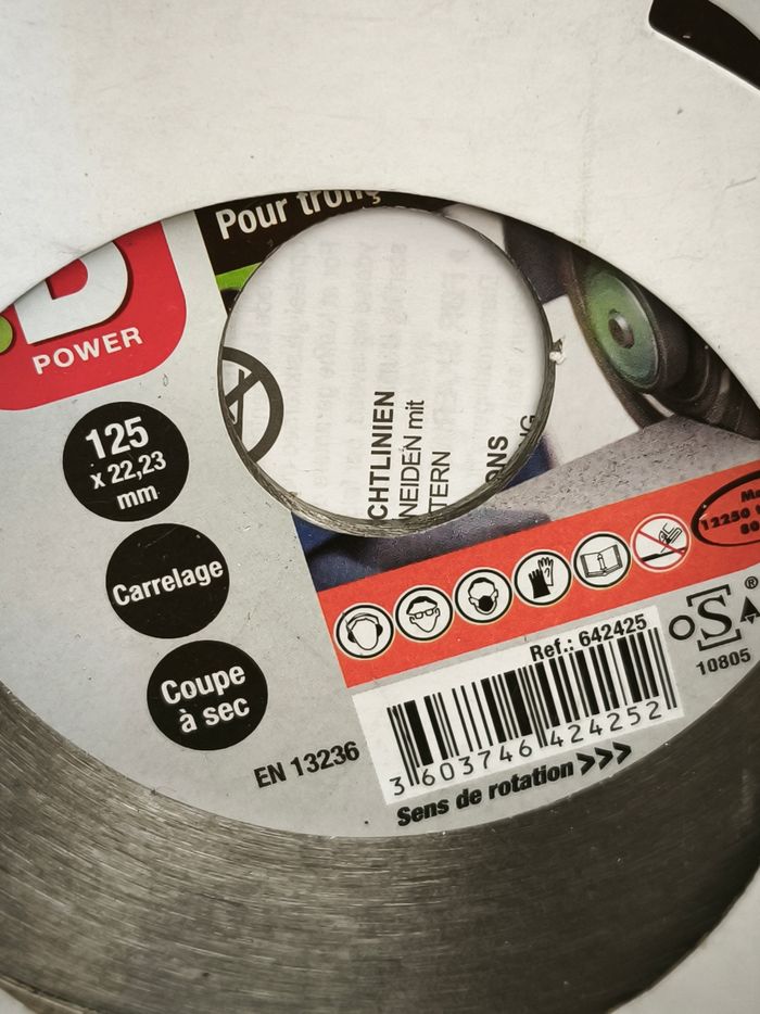 Disque diamant - photo numéro 2
