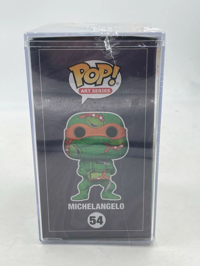 Figurine Funko Pop Tortue Ninja Michelangelo N•54 neuf - photo numéro 4