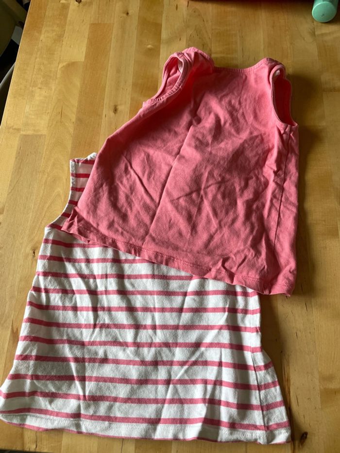 Lot de deux débardeurs filles - photo numéro 4