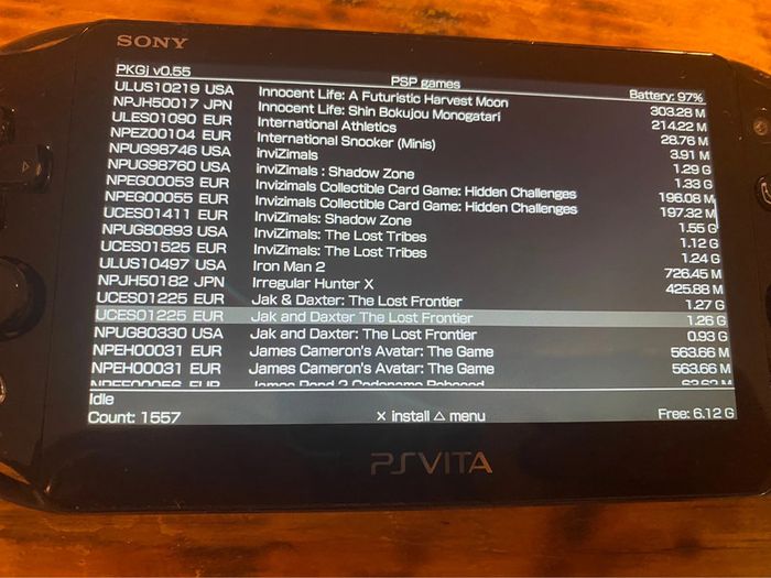 Jeux illimités Ps vita , psp , ps1.. Bien lire l’annonce - photo numéro 9