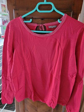 Pull framboise Eldys T 38