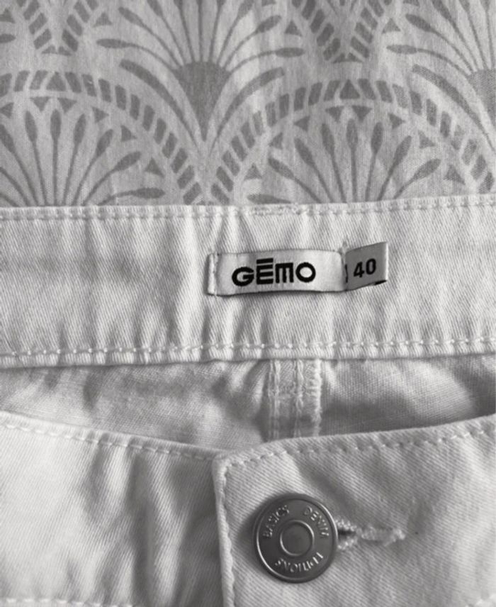 Jean pantalon blanc neuf - photo numéro 3