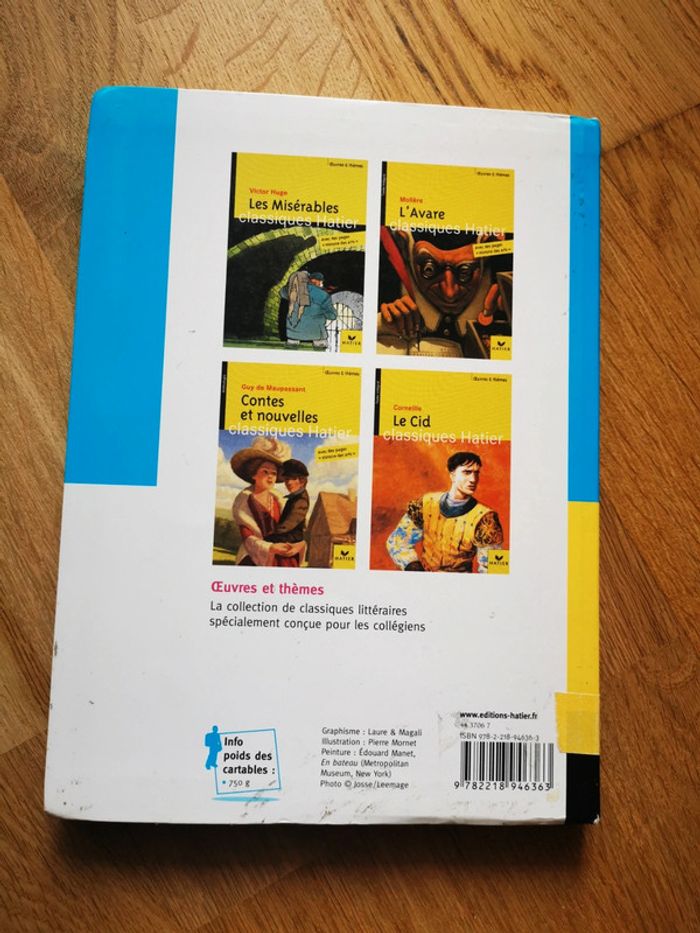 Livre de français classe de 4ème - photo numéro 2