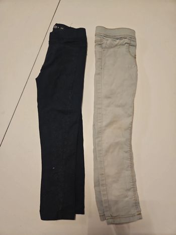2 pantalon slims