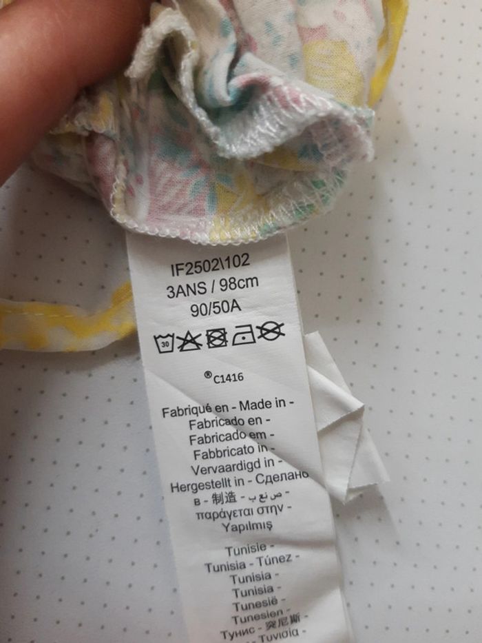 🌸 combinaison short été fille en 3 ans 🌸 - photo numéro 5