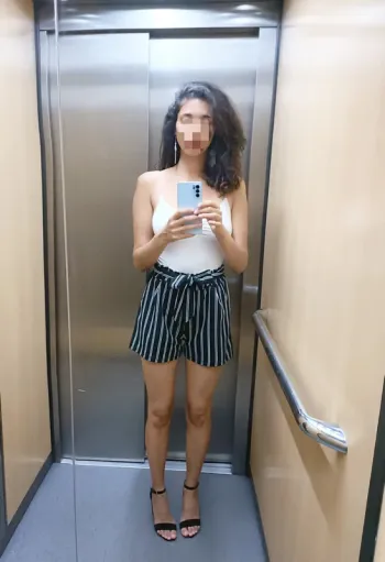 Short à rayures