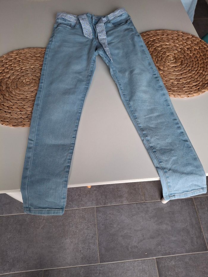 Jean skinny fillette 8ans - photo numéro 2