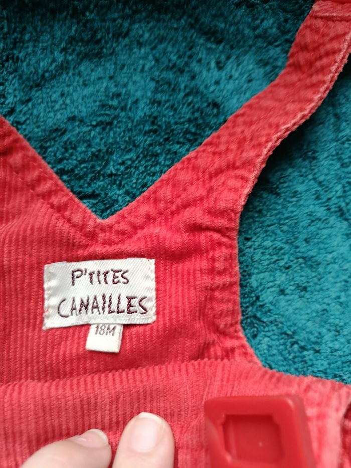 Salopette rouge - photo numéro 2