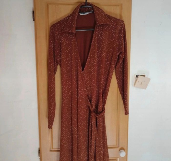 Robe longue porte feuille uniqlo
