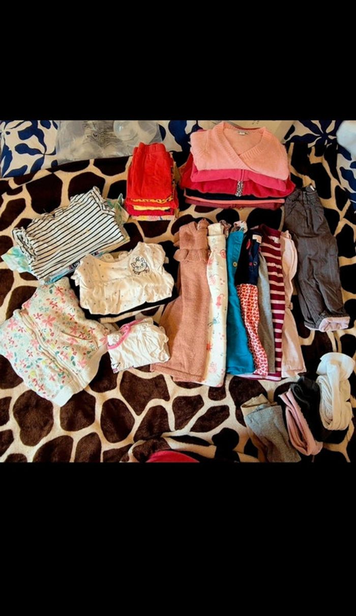Gros lot vêtements 18 mois plutôt automne/hiver