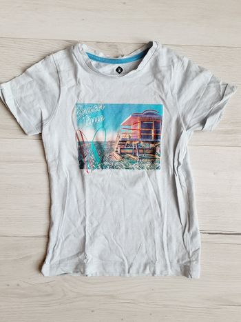 Vêtement garçon tee-shirt manches courtes plage Z kids 5 ans
