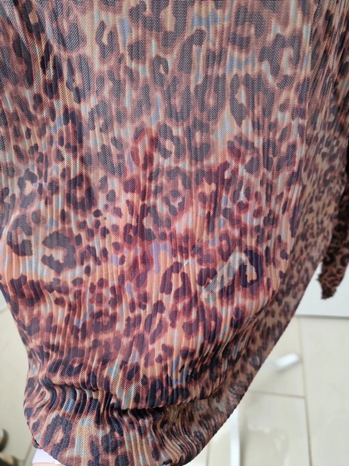 Blouse Léopard Transparente - photo numéro 9