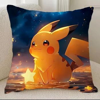Housse d’oreiller 50x50 neuve - Pikachu étoile rêveuse
