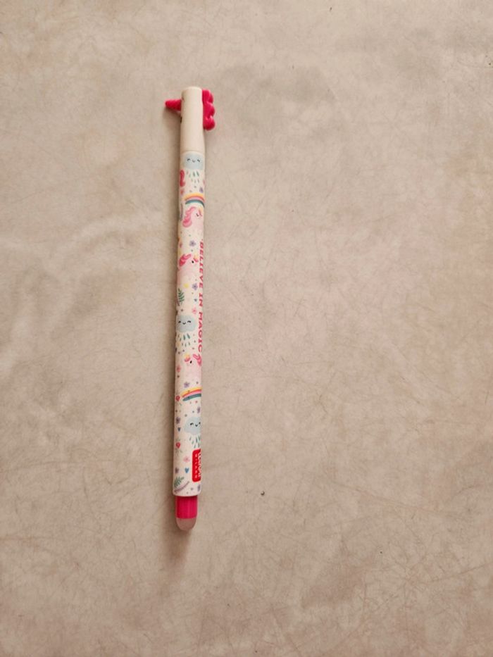 Stylo effaçable legami licorne
