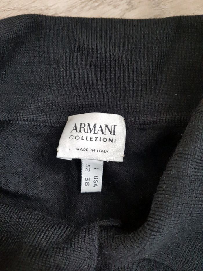 Armani Collezioni - Pull / polo en laine à manches longues - Neuf ! - photo numéro 5
