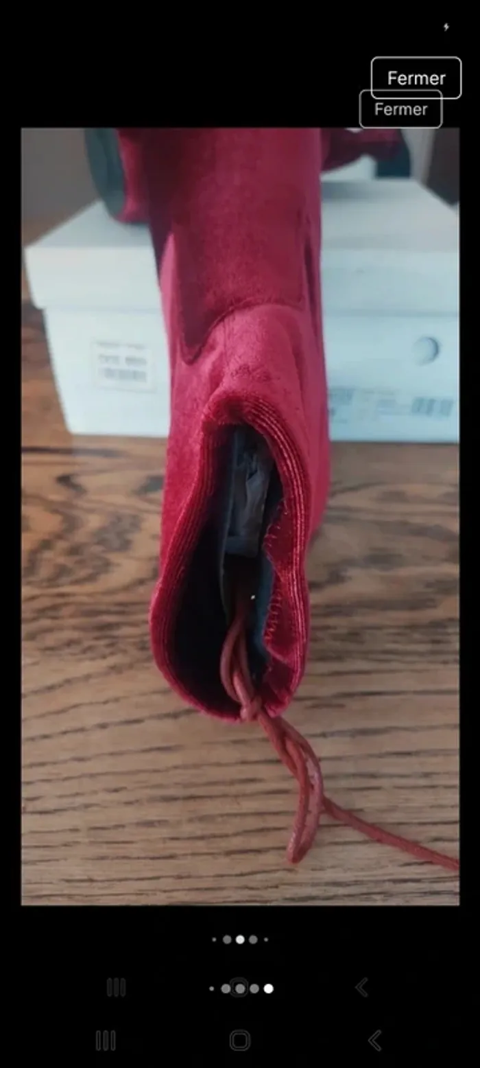 Bottine I Love Shoes Burgundy taille 39 Neuve - photo numéro 15