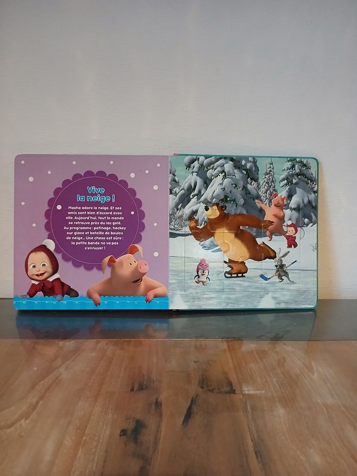 Livre puzzle Masha&Michka - photo numéro 7