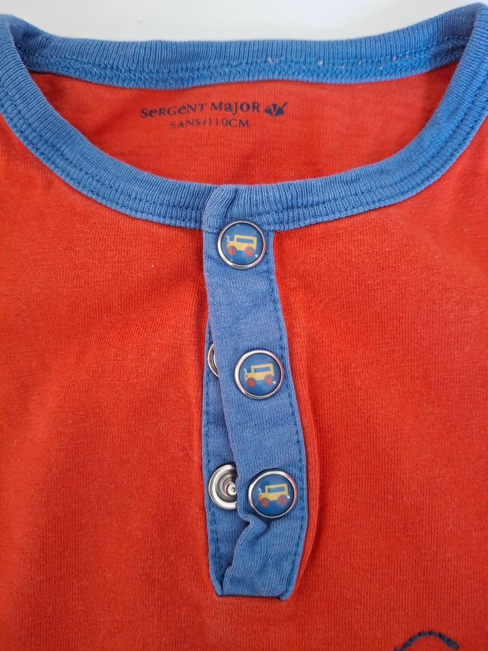 Pyjama garçon 5ans sergent major - photo numéro 2