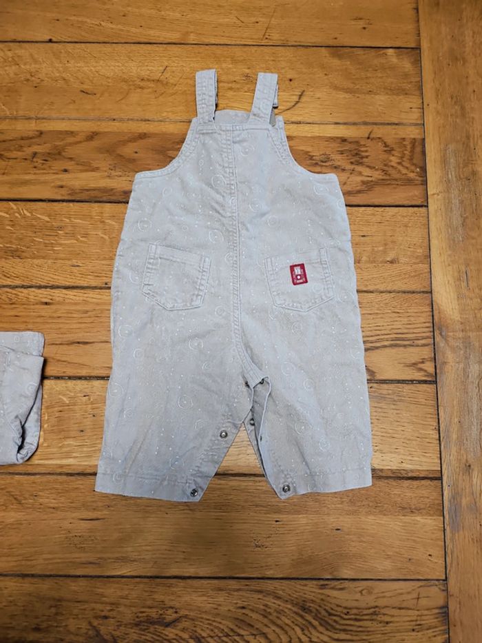 Ensemble salopette gilet 12 mois Okaidi - photo numéro 7