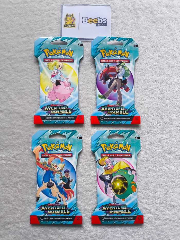 Artset Booster Blister Pokémon EV9 : Aventures Ensembles Neuf Scellé FR