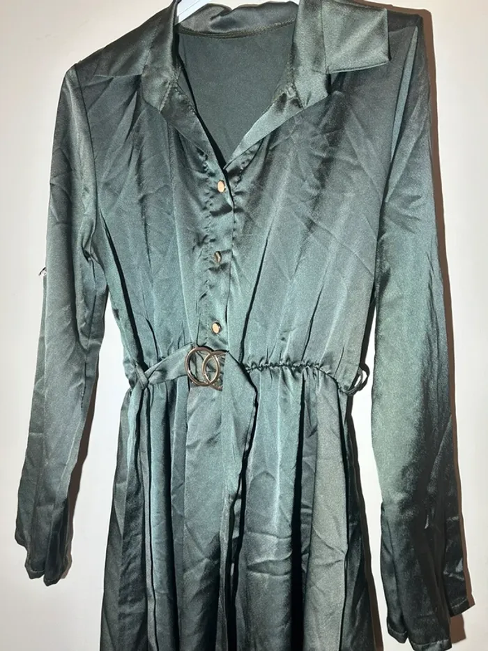Robe kaki vintage - photo numéro 4