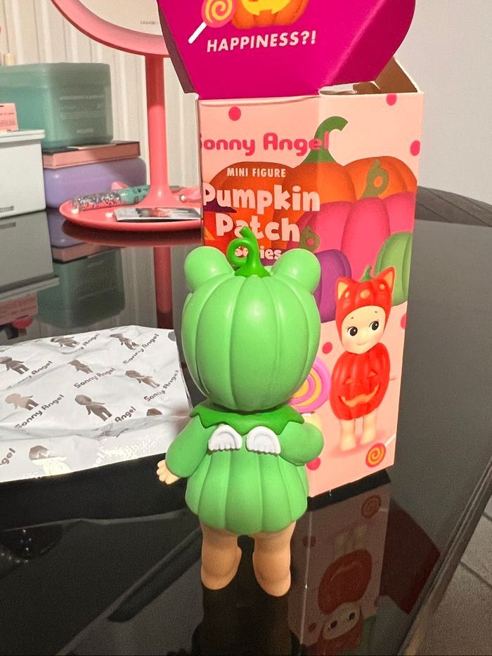 Sonny Angel Pumpkin patch Halloween 2025 Frog - photo numéro 2